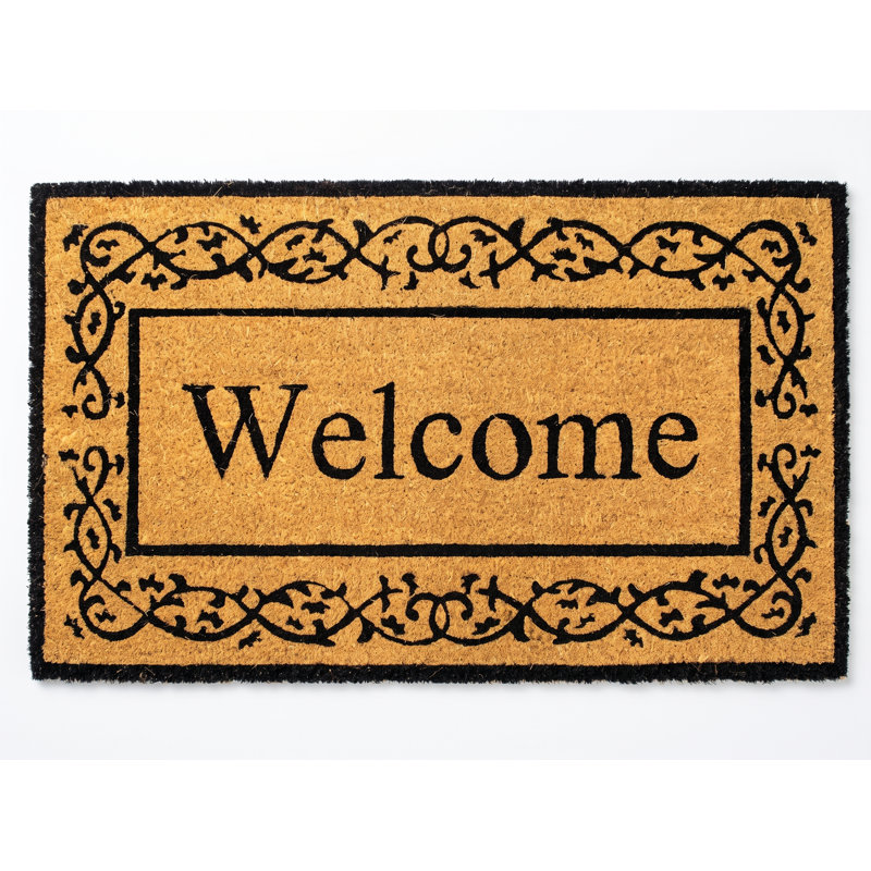 Coco 30 po x 18 po tapis de porte extérieur antidérapant