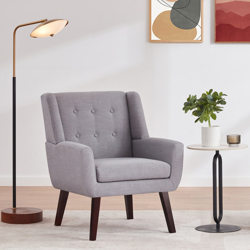 Fauteuil Avae, Gris clair