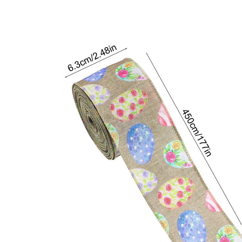 Ruban de Pâques, ruban, bricolage, Pink,Beige