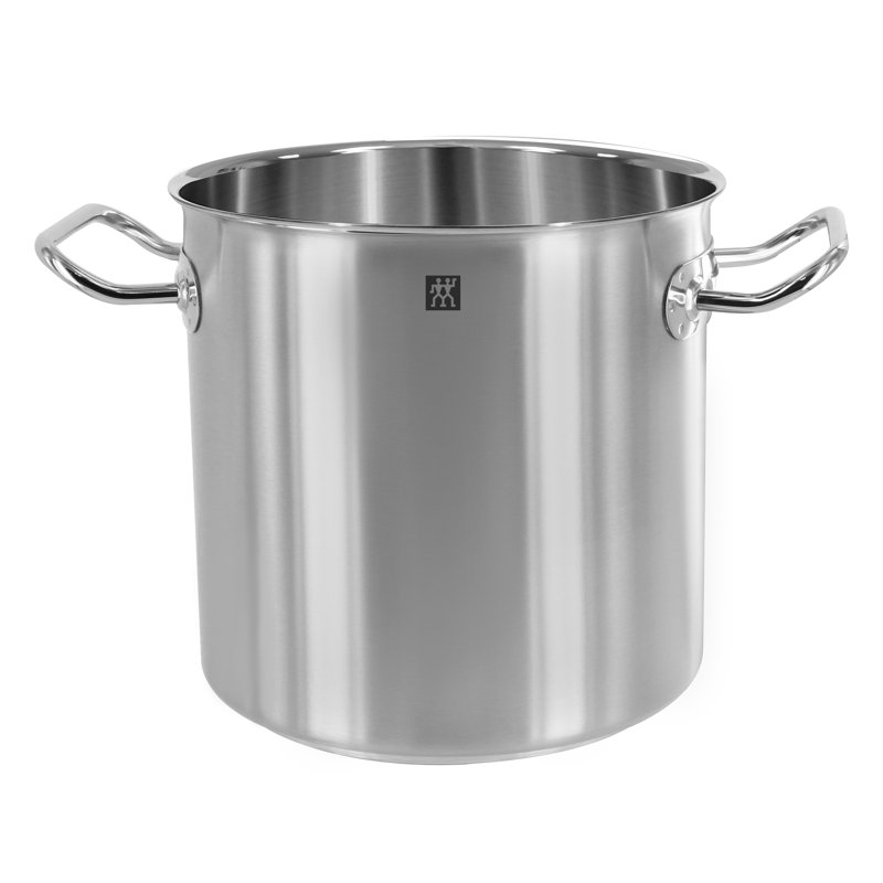 Stainless Steel Stock Pot Without Lid, 6.5