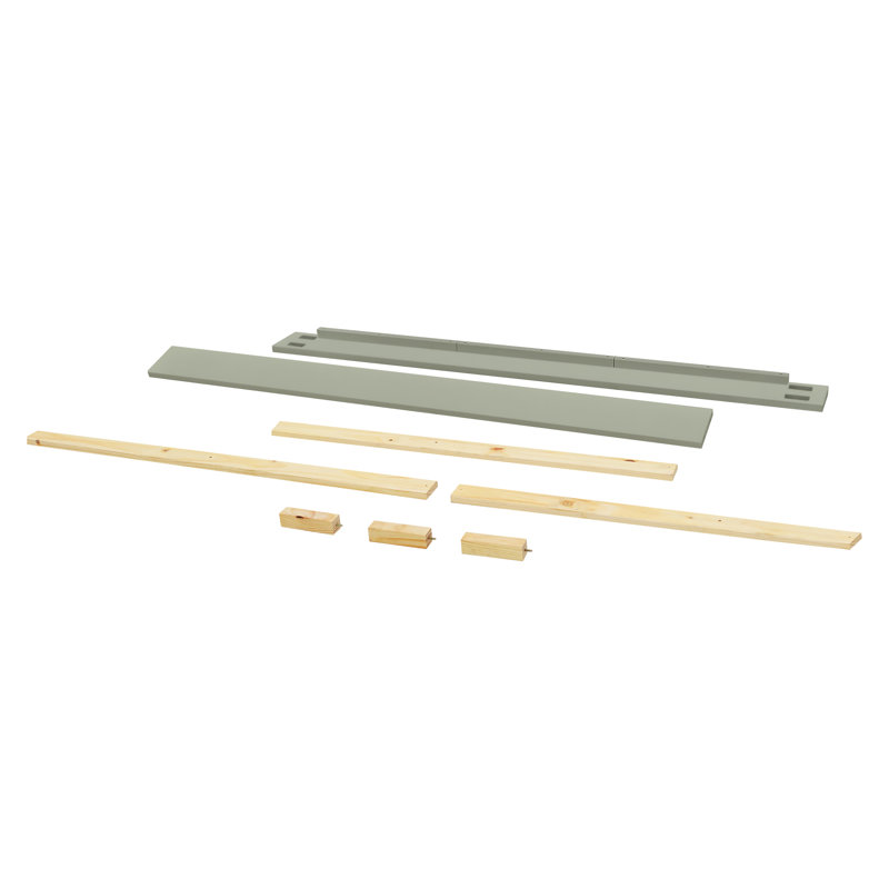 Full Size Bed Conversion Kit, French Sage