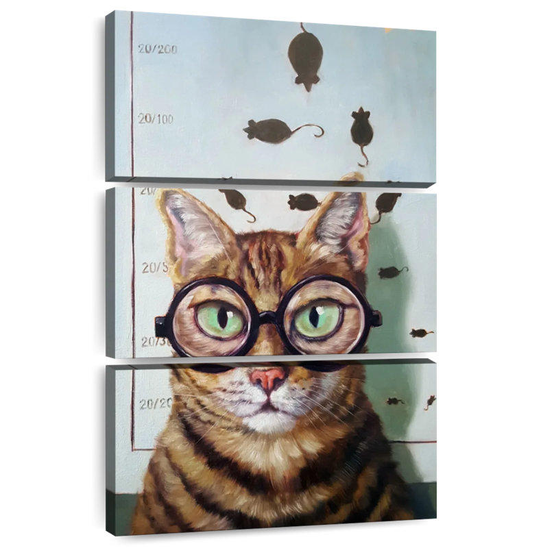 Examen des yeux Ketti Feline, H 45 po x l 28 po