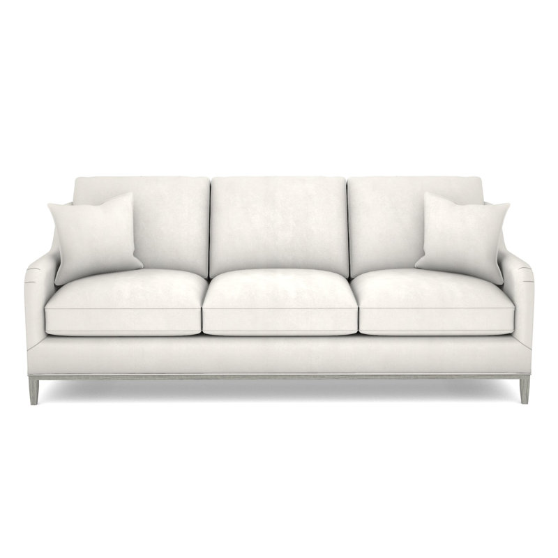 Canapé Fisher, Gris colombe, Neige Tommy