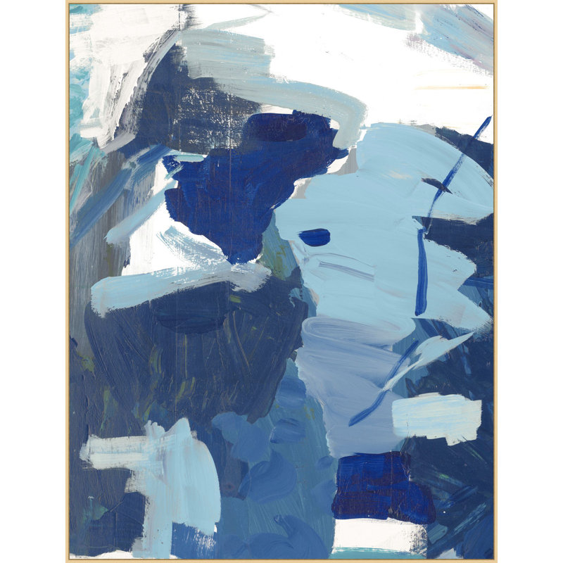 Blue Crush 1 Print by Lillian August