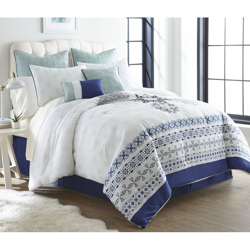 April 12 Piece Comforter Set, King
