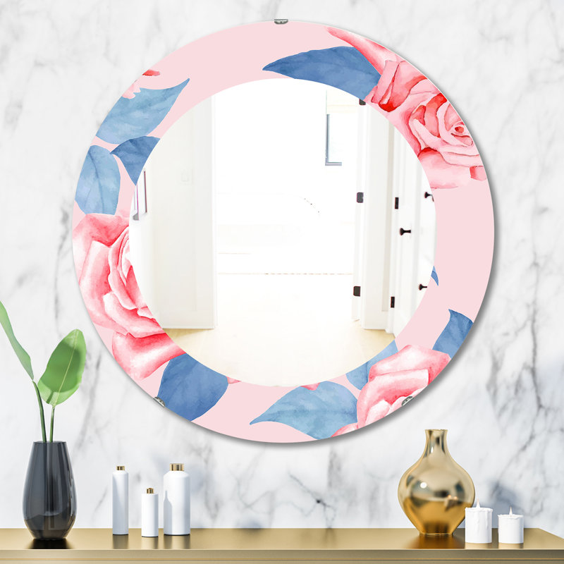 Miroir décoratif Blossom, H 31,5 po x l po