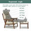 Fauteuil et repose-pieds 24,8 po Daveon-690423789