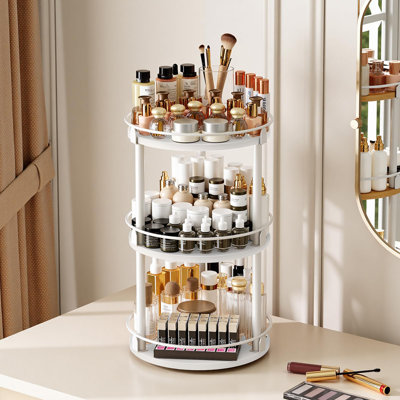 3-Tier Lazy Susan Organizer, Rotating Spice Rack