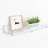 6 Pack Clear Acrylic Floating Shelves For Wall, Nursery Bookshelves For Kids, Vinyl Record Display, Magazine Rack, Picture Ledge Shelf, Durable And Versatile Wall Organizer-90864219