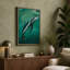Whale in Motion Coastal - Wrapped Canvas-682101941-682101942
