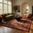 Rug Branch Rawda 7' x 9' (6'6" x 9'4") Red/Beige Oriental Bokhara Indoor Area Rug, Traditional, Low Pile, Stain-Resistant Carpet - Living Room, Bedroom, Dining Room, and Kitchen-626129699