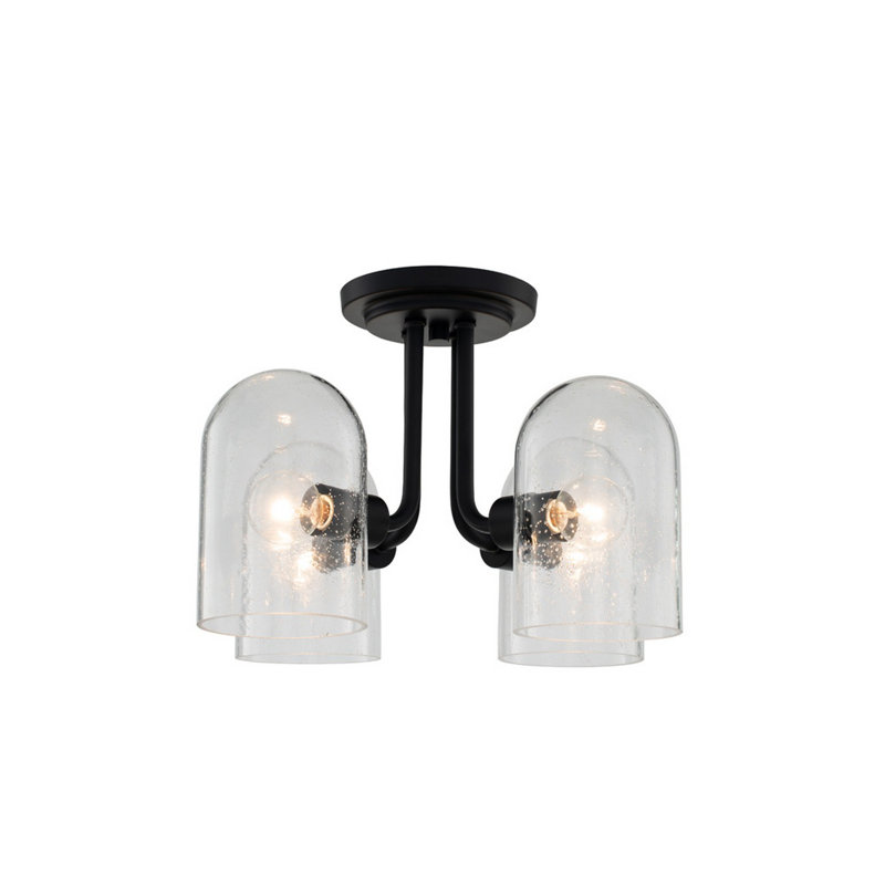 Cupco 4 LT noir mat semi-encastré Kalco