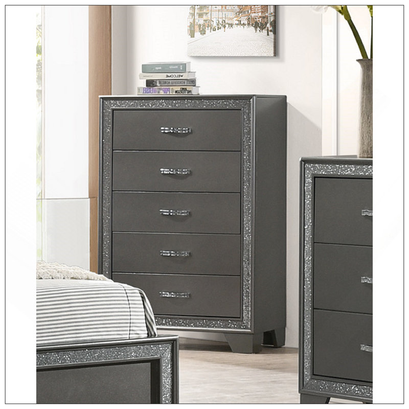 Commode de chevet contemporaine 1 pièce