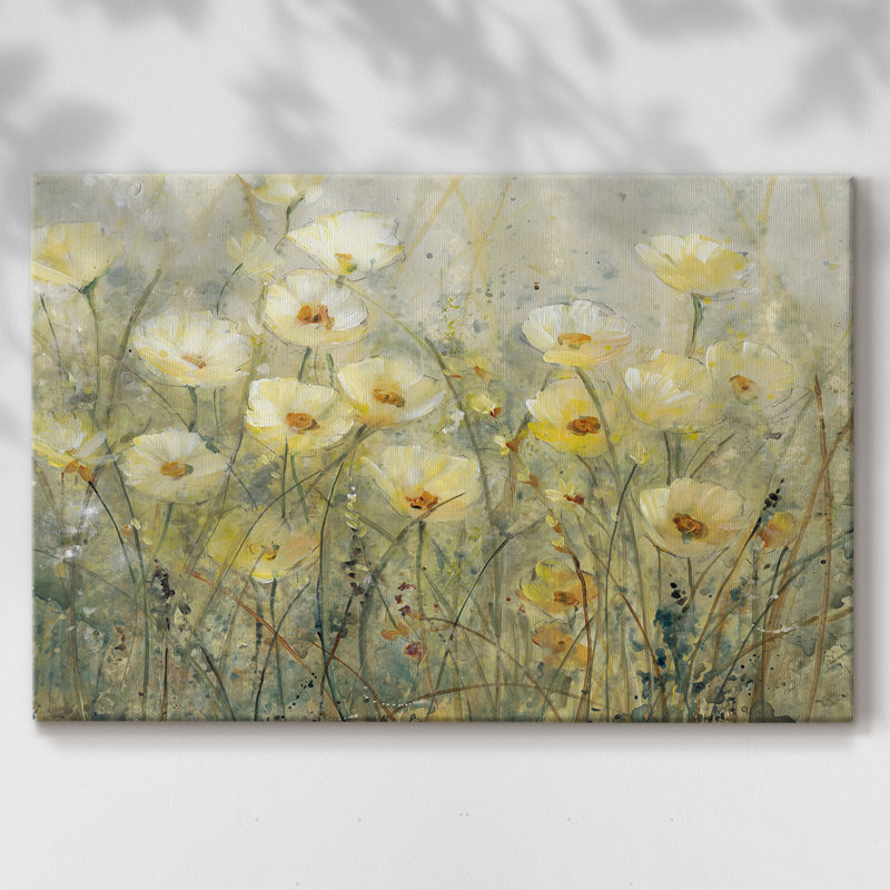 Été en fleur I - Cavas enveloppés de galerie, 40 x 60