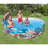 Intex SnapSet Kiddie 8 x 8 Foot Instant Swimming Pool, Deep Sea Blue