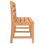 Elliemai Solid Wood Teak Outdoor Bench-1865638682