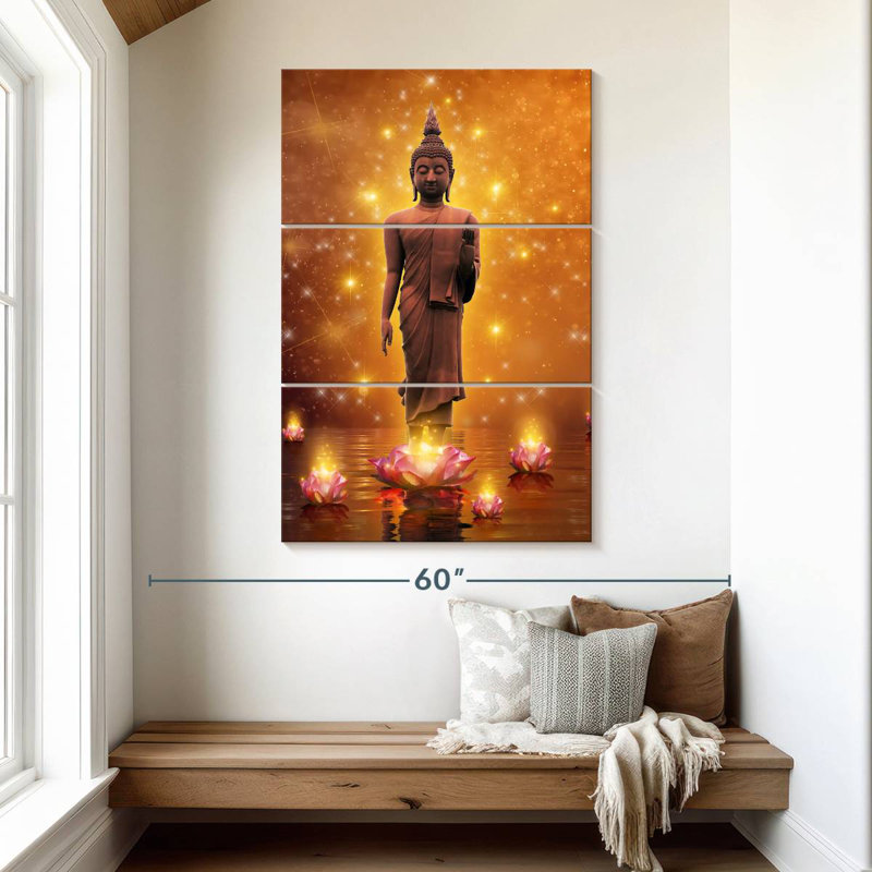 Bouddha Adella, H 50 po x l 32 po