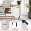 51cm W Metal Bedside Table
