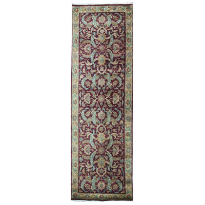 Crown One-of-a-Kind 3'10" X 12'4" Runner Wool Area Rug in