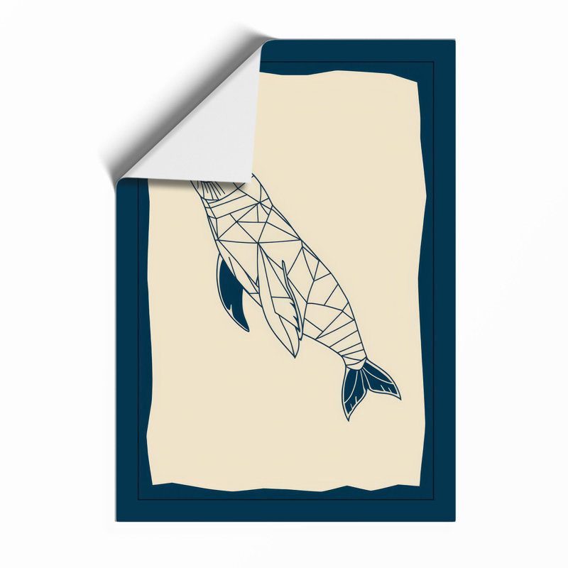 Fish Geometric - Print, Unframed, A3 - 42.0 x 29.7 cm