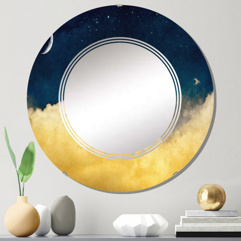 Circle Mirror, 24" x 24"