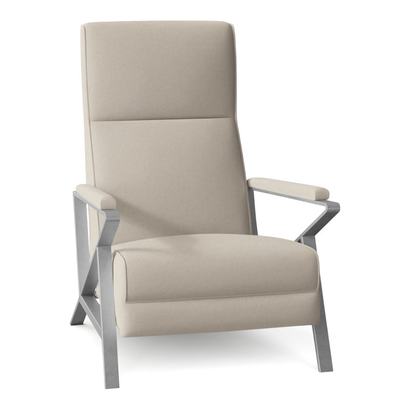 Infinity Recliner, Brushed Nickel, Perigold Banks Organza