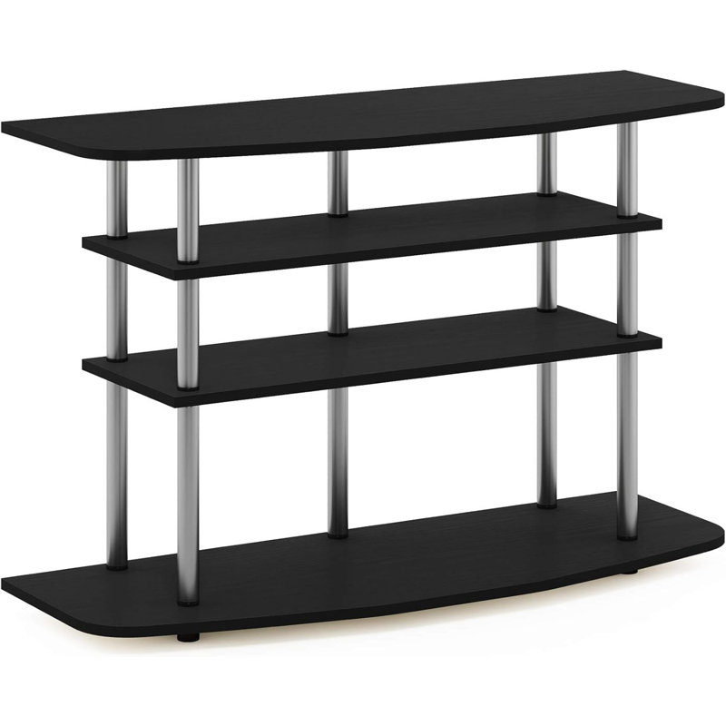  Meuble télé en chêne noir, Noir
