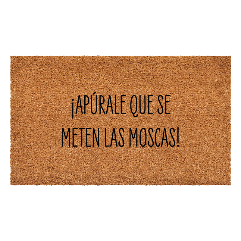 Paillasson Apurale que se meten las moscas, L 24 po x L 36 po