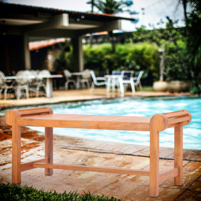 Rectangular Outdoor Coffee Table , 52'' in. W 20'' in. D