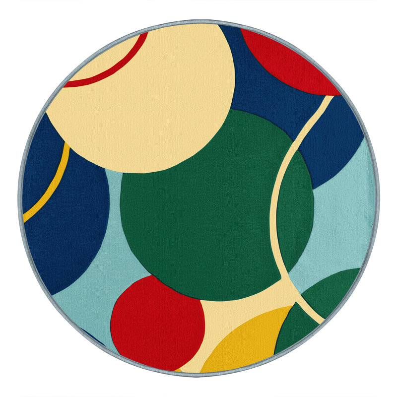 Peppy Flair Rug, Round 6'