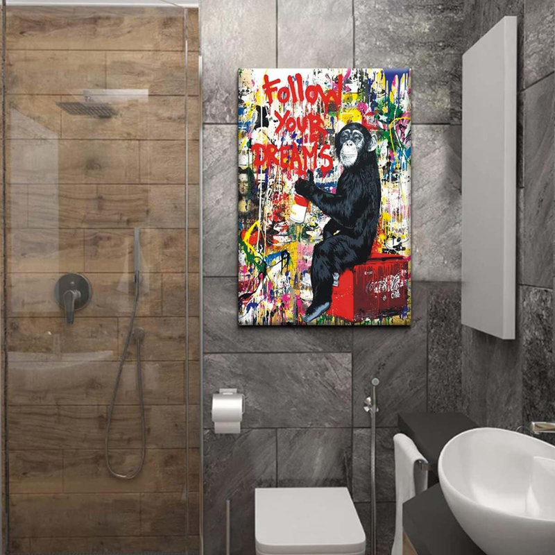 Canvas Art For Living Room Office Wall Decor Home Decoration Framed Ready To Hang., 60 cm H x 40 cm W