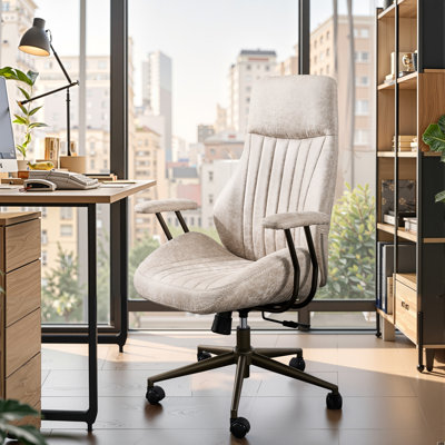 Ergonomic Office Chair Swivel Task Chair With Adjustable Gas Lift by 17 Stories