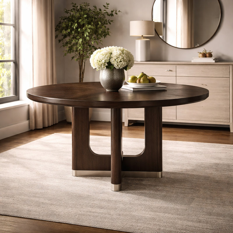Table de salle à manger 54 "Claybourne, Brown