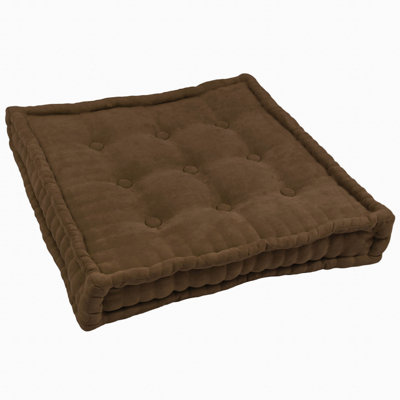 Buttons Microsuede Reversible Throw Pillow