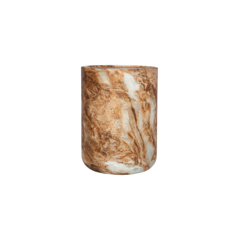 Table d'appoint Flavio, Brown, Beige