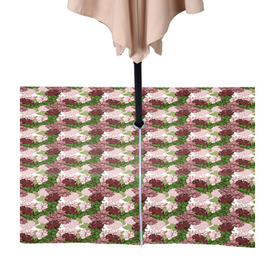Positive Negative Floral Water Repellent Tablecloth