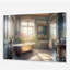 1900S Old Paris Bathaign Time Tales III - Art mural en acrylique floral pour salle de bain-101521895