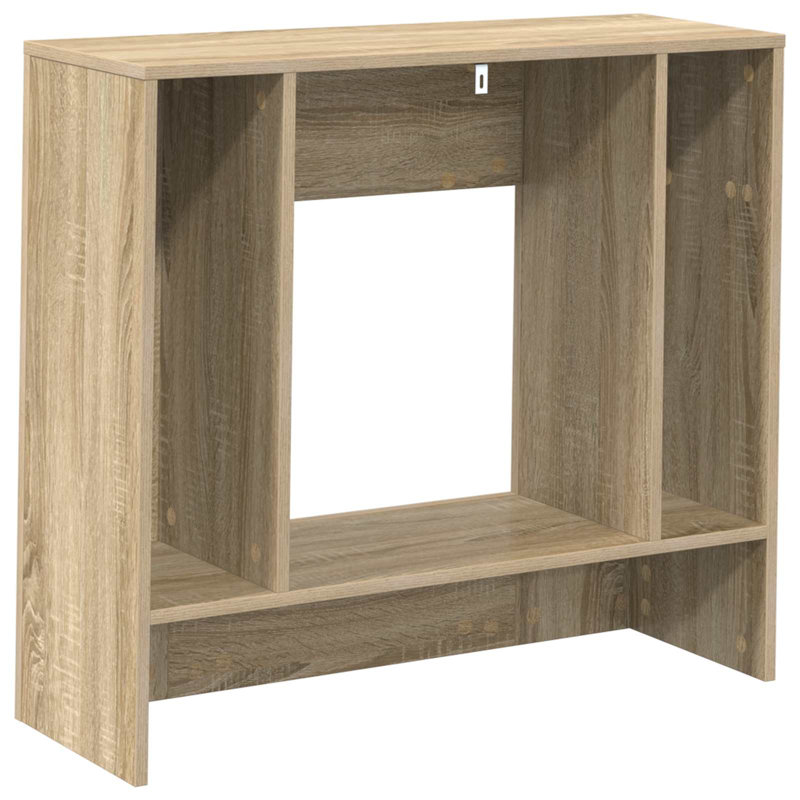 Console Table, 74cm H x 82cm W x 29cm D, Sonoma Oak, Sonoma Oak, Sonoma Oak