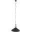 Zappa 1 - Light Black Bowl Pendant