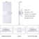 Dimmable LED Wall Sconces 4 Color Temperature Set of 2