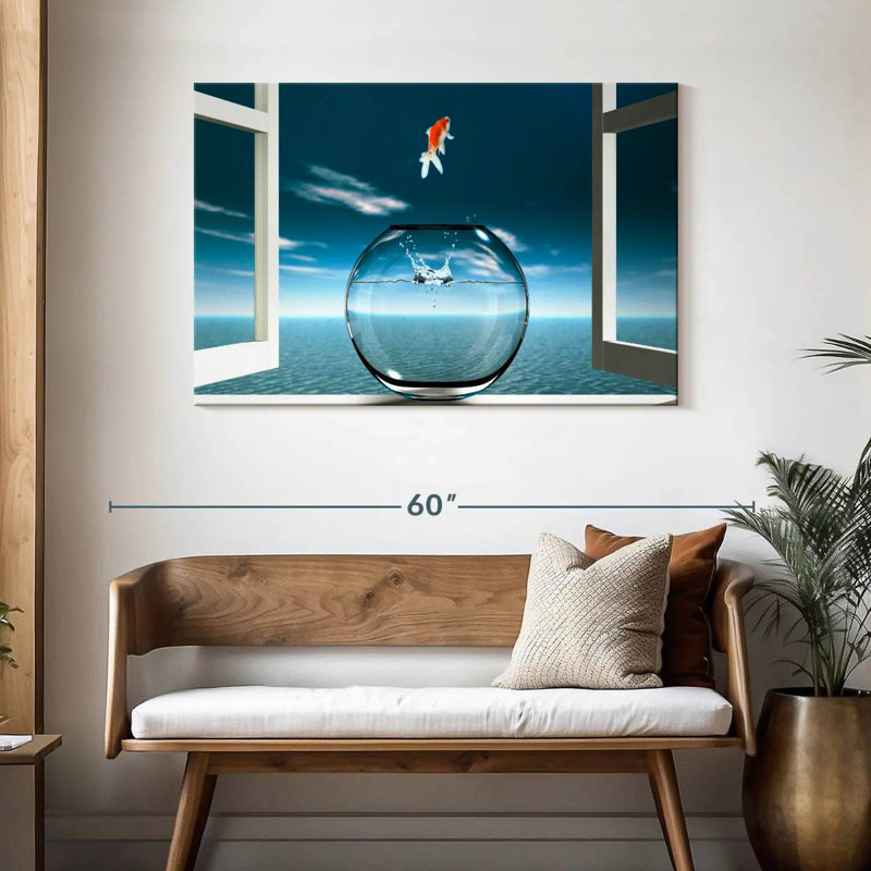 Goldfish Bowl, 30" H x 45" W