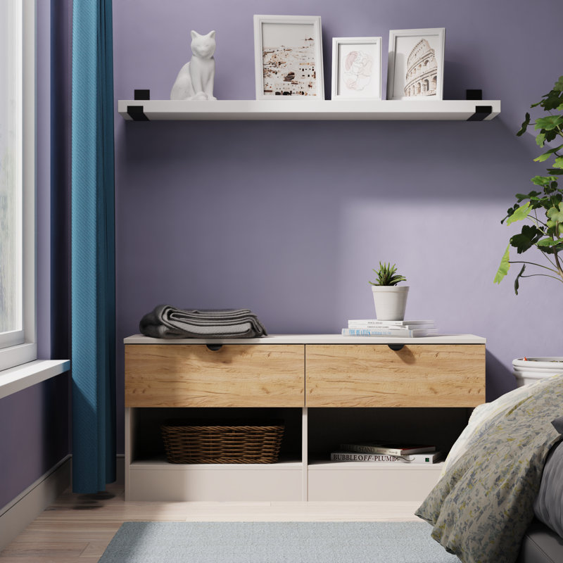 110cm W 2 - Drawer Chest of Drawers