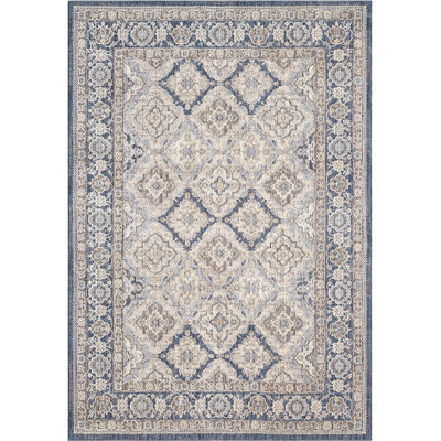United Weavers Faran Amazing Grace Blue Area Rug 7'10" x 10'6"