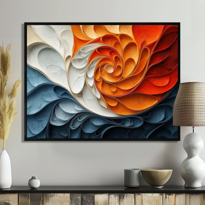 Fragmented Reality of Biomorphism Spiral III - Biomorphism, art mural