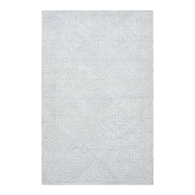 Tapis géométrique tissé à la main Baris, Rectangle 3 pi x 5 pi