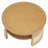 2-Tiered Round  Coffee Table With Storage