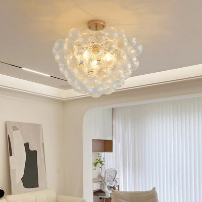 Luminaire suspendu en fer 3 lumières