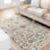 Margarida Grey Floral Ornamental Area Rug