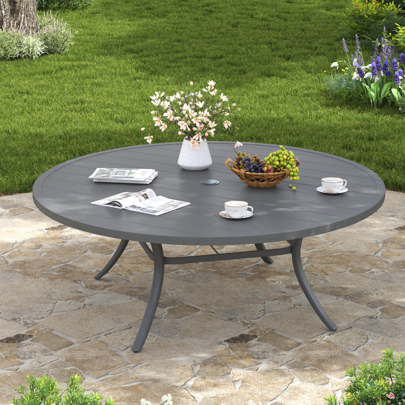 Table de salle à manger 63 ", Gris