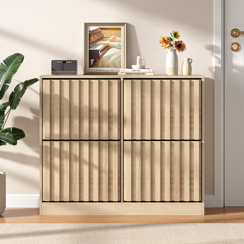 Bethena 24 Pair Flip Down Shoe Storage